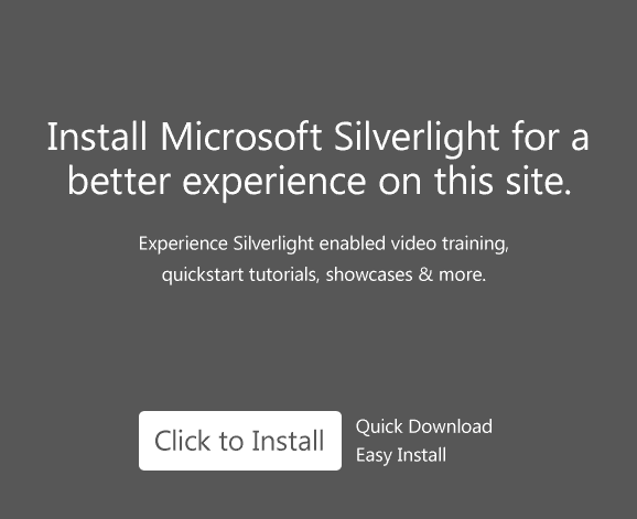 Install Silverlight