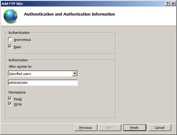 Ssl Ftp Windows Server 2003